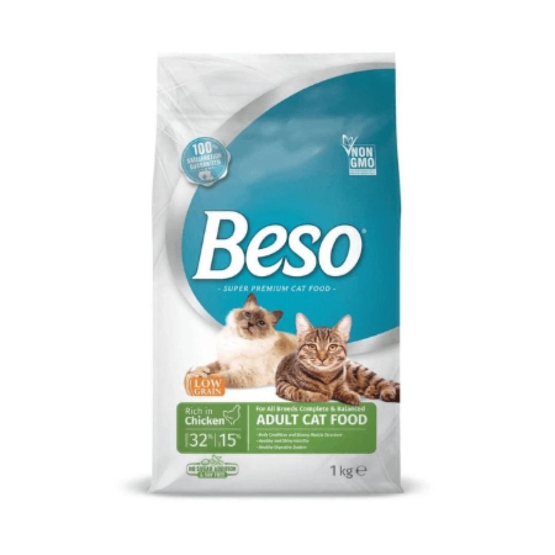 Beso Adult Cat Food for All Breeds – Complete & Balanced Chicken in Rich 1 Beso Adult Cat Food for All Breeds – Complete & Balanced Chicken in Rich